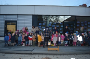 Laternenfest im Kindergarten und mit dem Seniorenhaus Koralmblick
